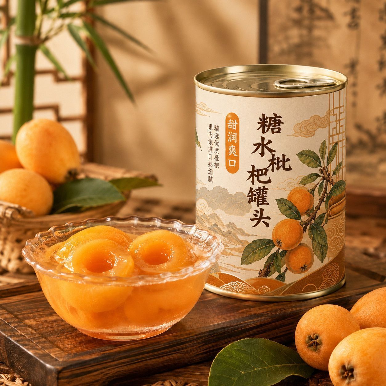 【鲜果枇杷】正宗水果罐头枇杷罐装大罐商用铁罐装一整箱大果去皮