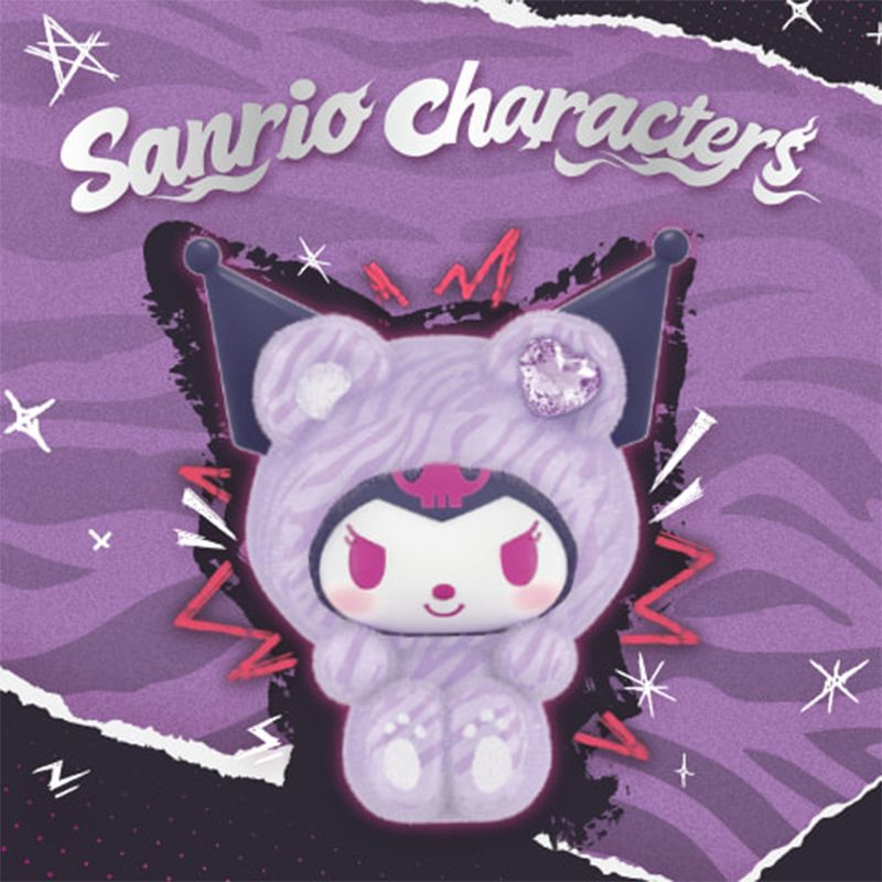 【MINISO】名创优品Sanrio characters 宝石之森系列植绒盲盒生日礼物