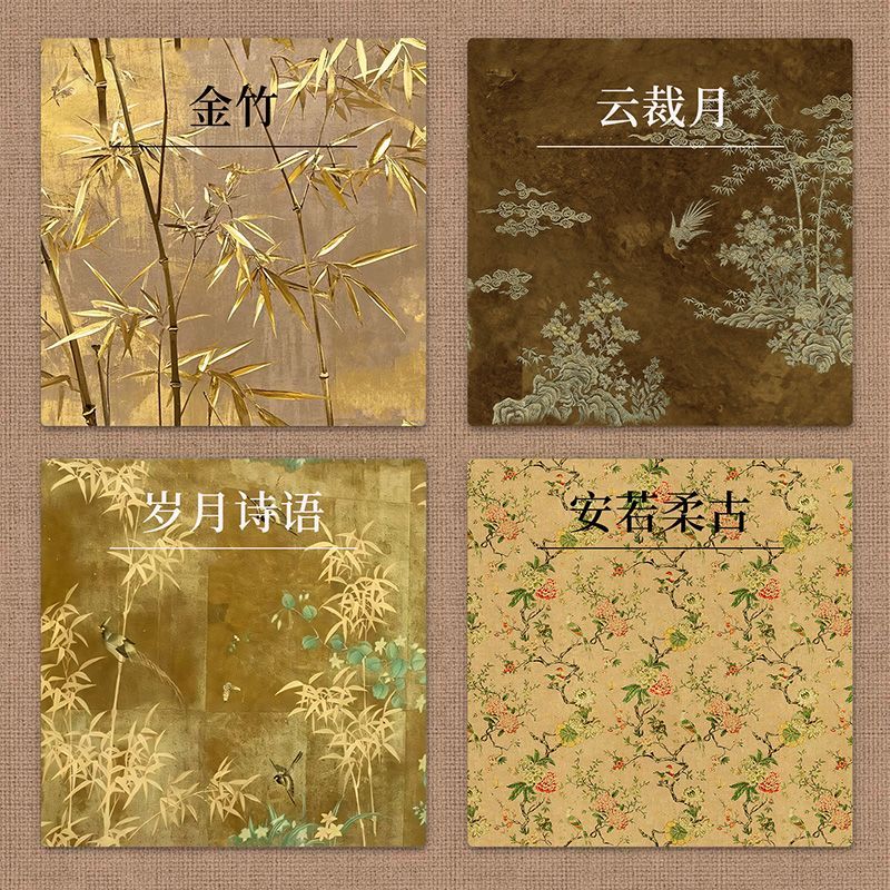 法式复古贴膜柜子翻新贴纸家用装饰家具柜门改造壁纸自粘贴画防水