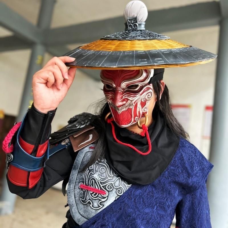 不良人不良帅李星云树脂面具工艺品COSPLAY道具可戴头套cos小丑