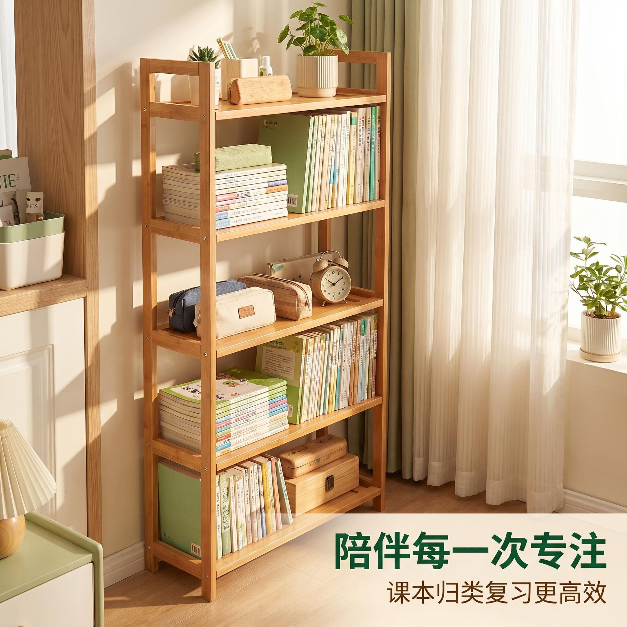 收纳架储物架层架架子置物架落地多层客厅简易书架卫生间