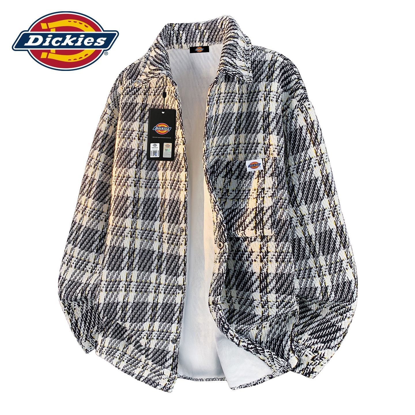 【Dickies】美式复古宽松长袖cleanfit衬衫男士2026秋季新款休闲外套