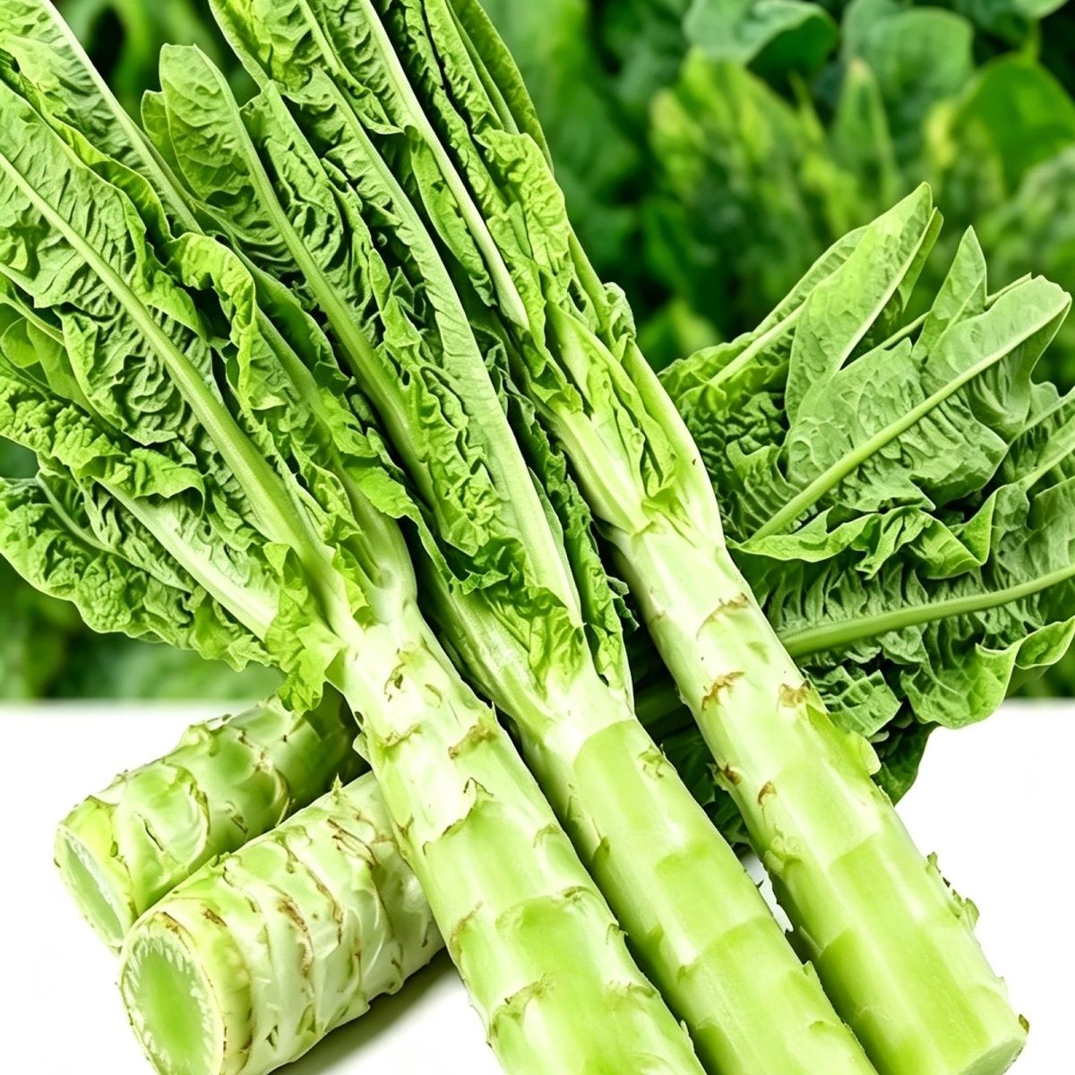 莴笋新鲜青笋青叶香莴笋莴苣生菜绿色时令鲜蔬菜农家自种新鲜蔬菜