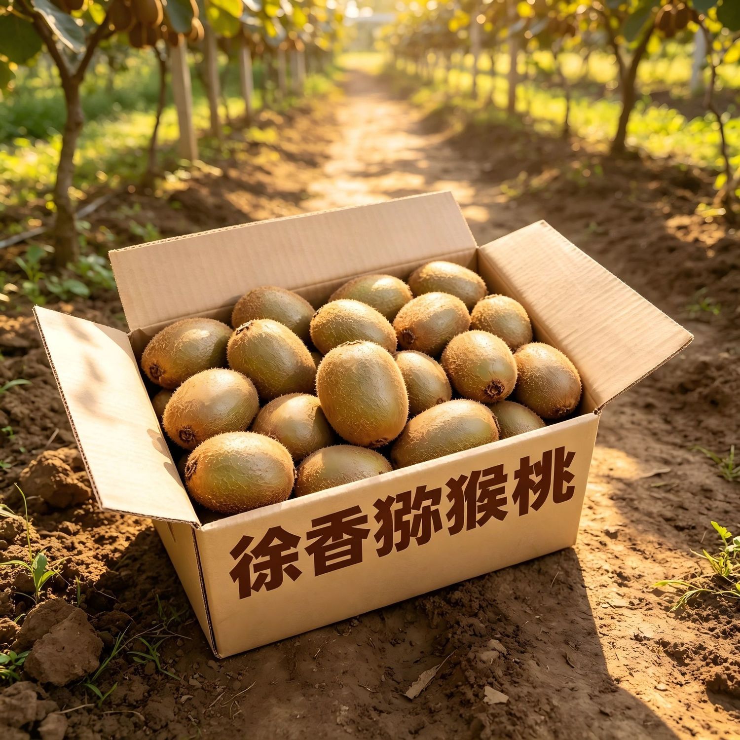 【假一赔十】正宗陕西眉县徐香猕猴桃新鲜采摘当季孕妇水果整箱批