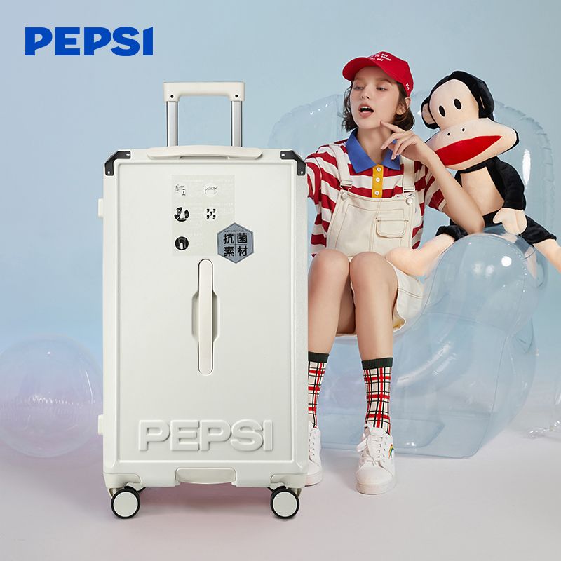 【百事】PEPSI超大容量行李箱男女静音万向轮旅行箱学生高颜值拉杆箱