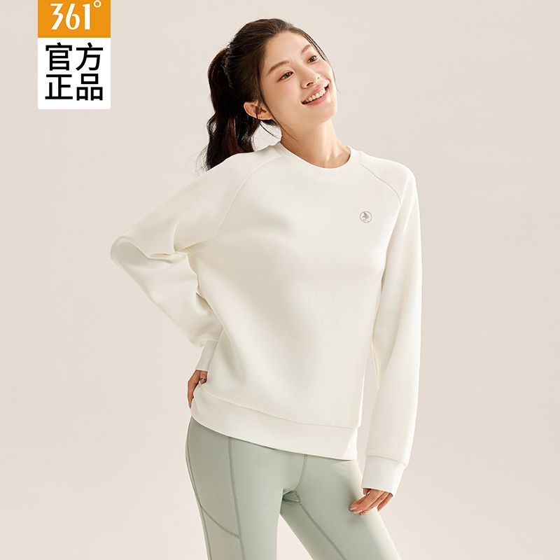 【361°】卫衣男女同款2026新款正品春秋季潮流百搭圆领运动棉质慵懒风
