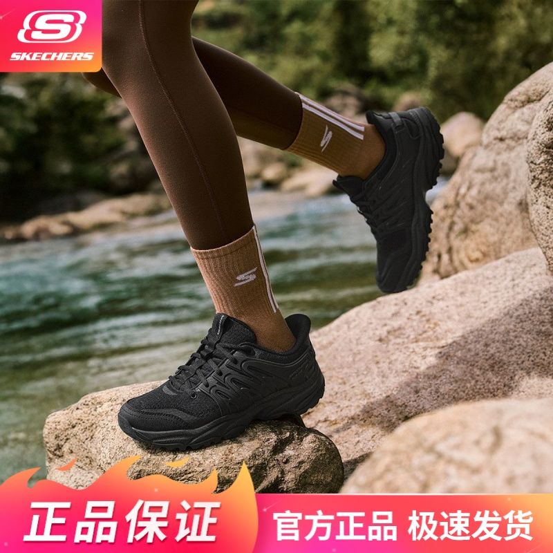 【斯凯奇】秋冬slip-ins闪穿轻质舒适女户外运动低帮缓震180362