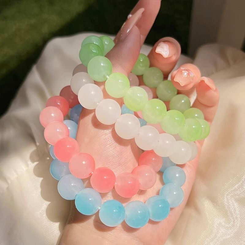 冰透菩提子手串女款学生盘玩解压盘珠子超仙闺蜜串珠手链手环森系
