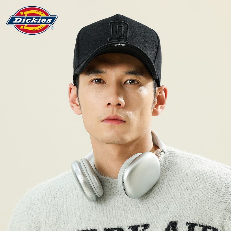 【Dickies】韩版大头时尚新款棒球帽休闲立体男士鸭舌帽硬顶D251UL245