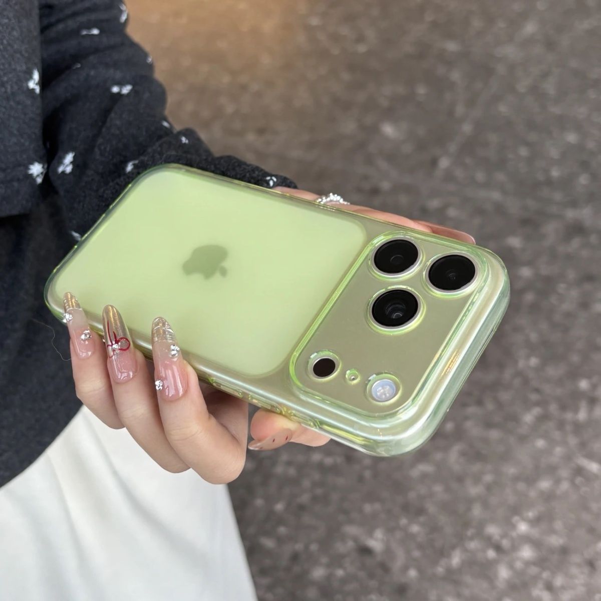 多巴胺苹果17pro手机壳17大视窗磨砂手机套iPhone 16promax软壳15