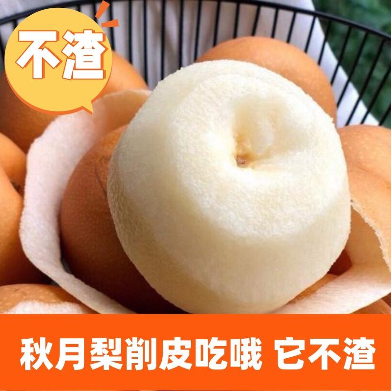 正宗秋月梨山东莱阳冰糖薄皮羊脂秋月胜整箱薄皮新鲜特级爆汁现摘