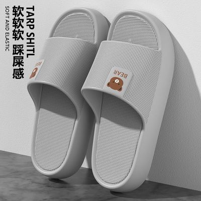 新款网红女厚底拖鞋情侣夏季软底家居男室内防臭凉拖鞋