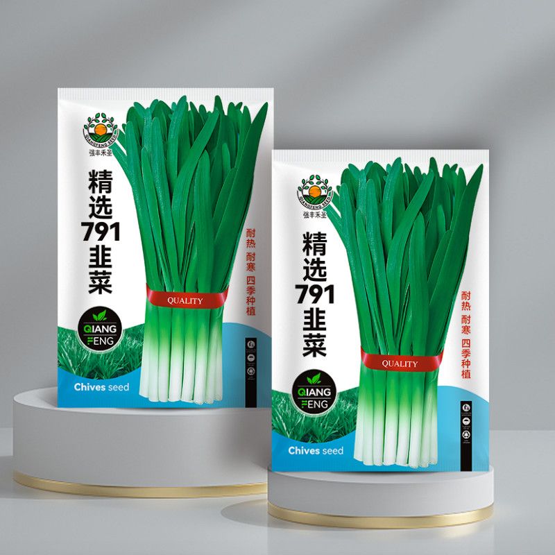 791韭菜种子雪韭浓香大叶四季耐寒可越冬蔬菜种子大全白根韭菜籽