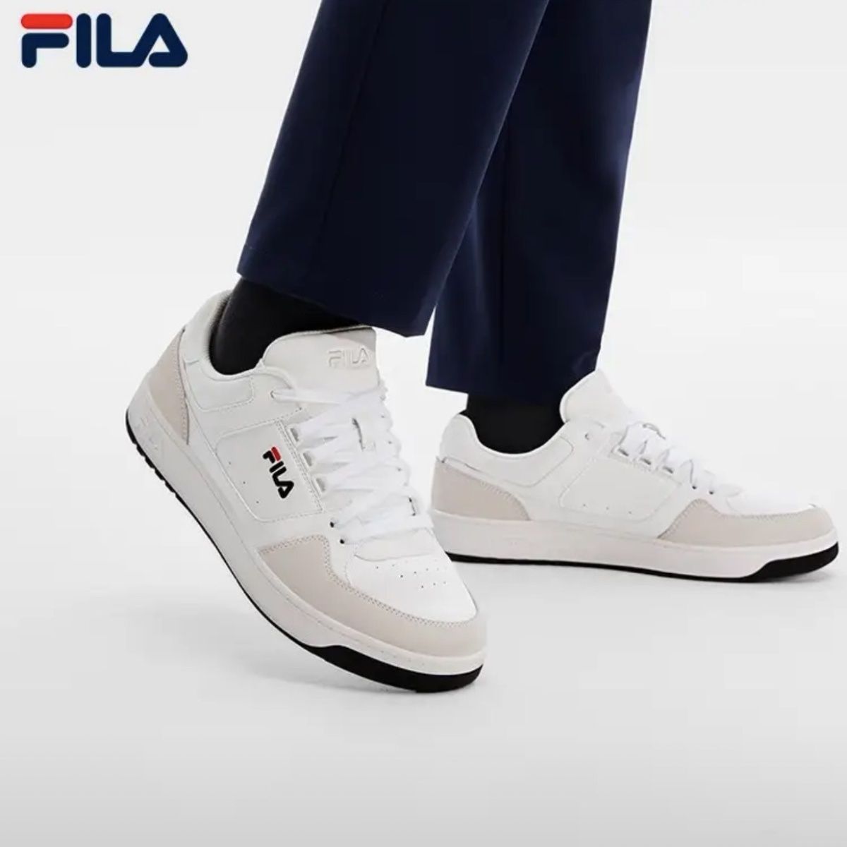 FILA 斐乐CHIC男鞋板鞋冬时尚运动休闲滑板鞋