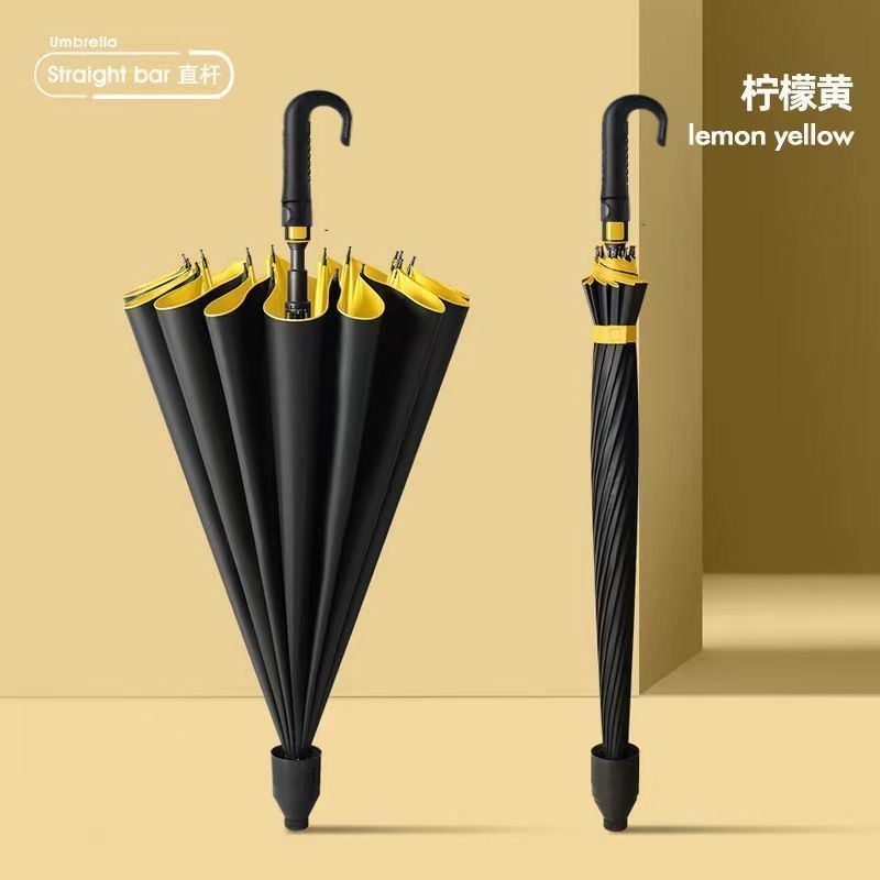 【网红同款】加大纤维高尔夫直杆伞高端商务伞新款防水套耐用加厚