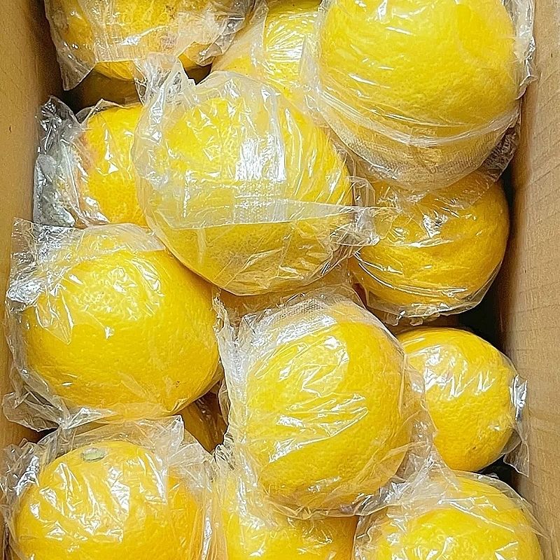 安岳小黄柠檬皮薄多汁浓郁清香调泡柠檬茶整箱批发安岳新鲜黄柠檬