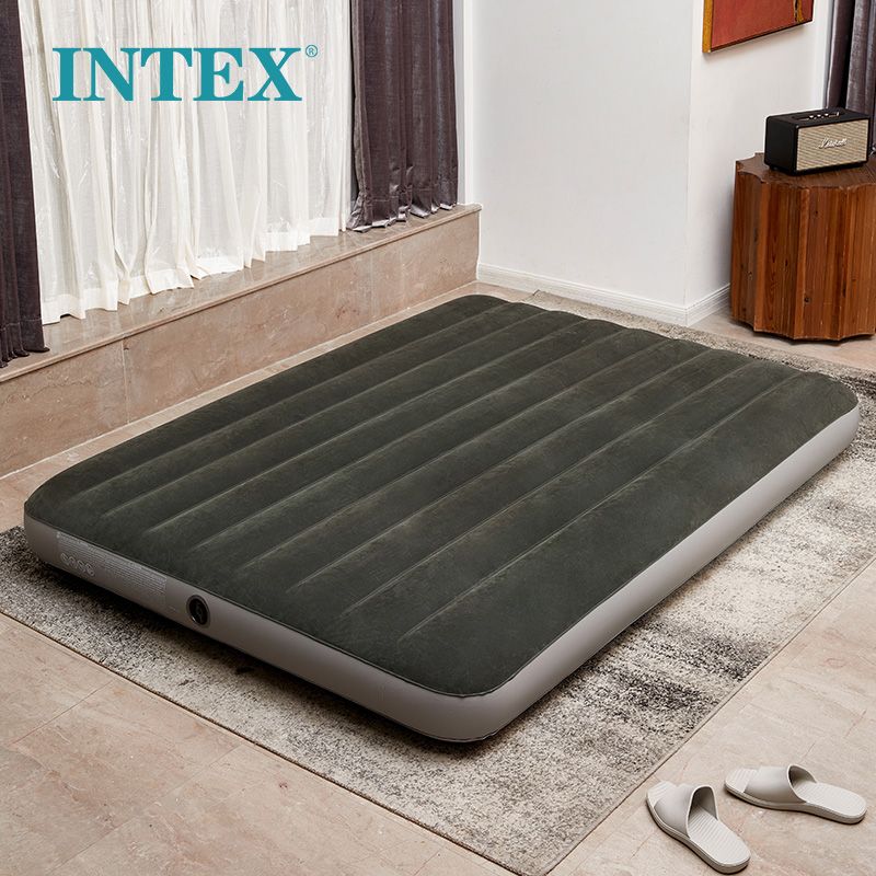 intex 充气床垫家用双人气垫床单人加高加厚便携