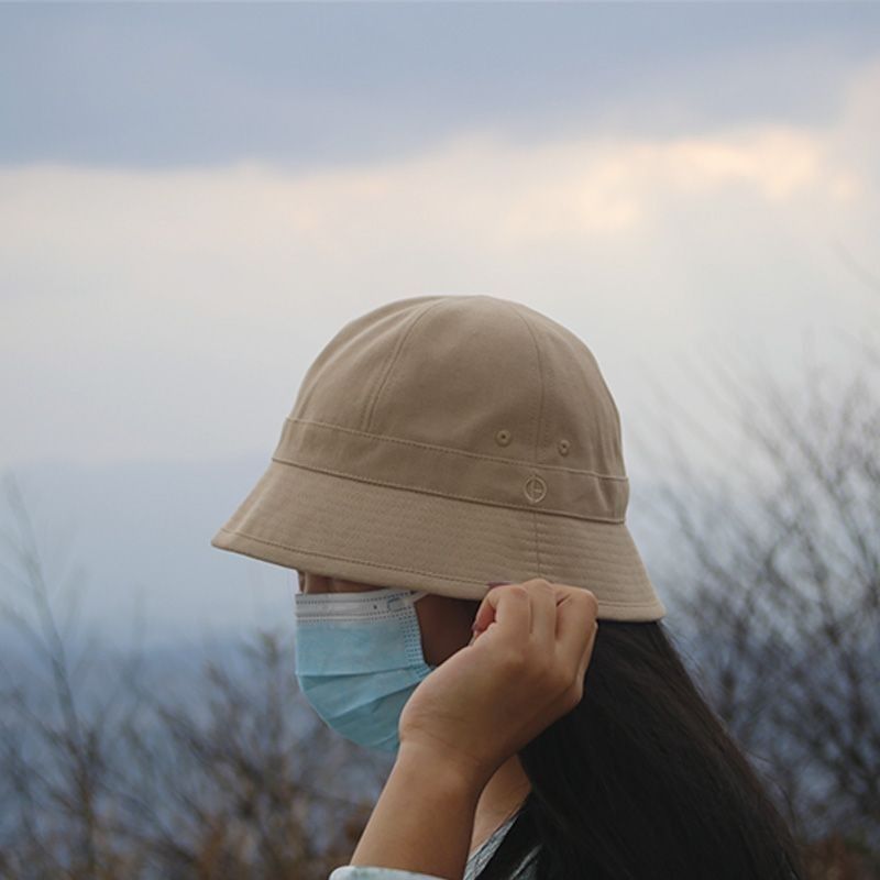 秋款精棉不起毛新款渔夫帽遮阳帽夏季遮阳韩版防晒帽子紫外线