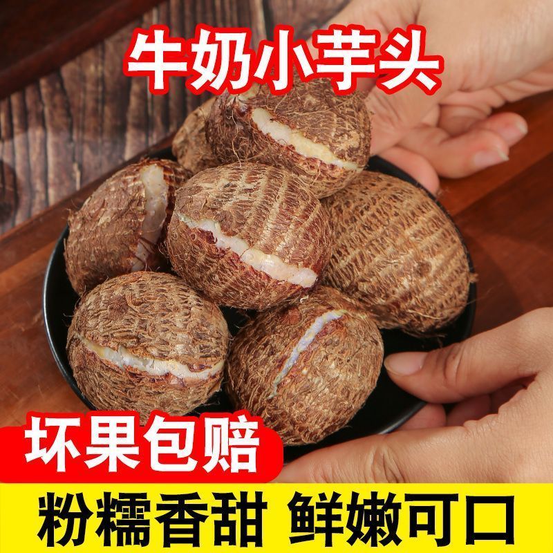 【彩箱装】2026年新山东牛奶芋头净重5.5斤3.5斤无二母果新鲜蔬菜