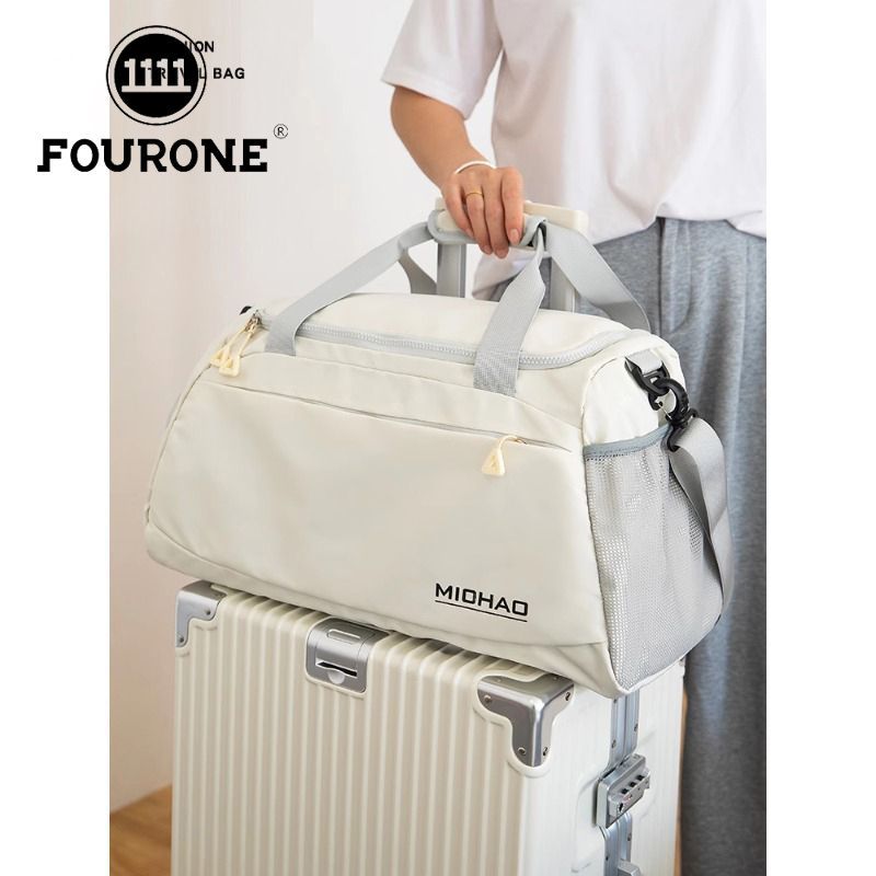 【FOUR ONE】手提健身包大容量滑冰简约旅行登机短途游独立鞋仓行李箱