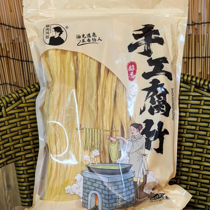 腐竹豆腐皮火锅凉拌螺蛳粉火锅涮煮千张农家豆皮净含量150g包