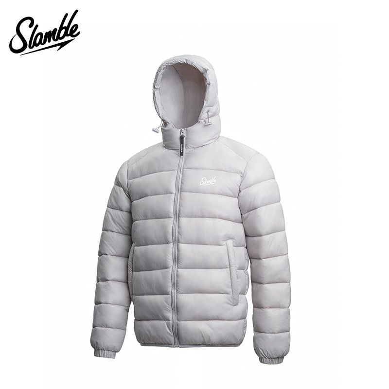 【SLAMBLE】排骨轻羽棉服连帽防风运动男士棉衣保暖【7天内发货】