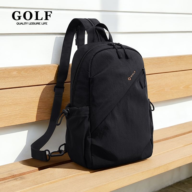 【GOLF】男士多功能轻便胸包可装7.9英寸iPad城市通勤户外出行斜挎包