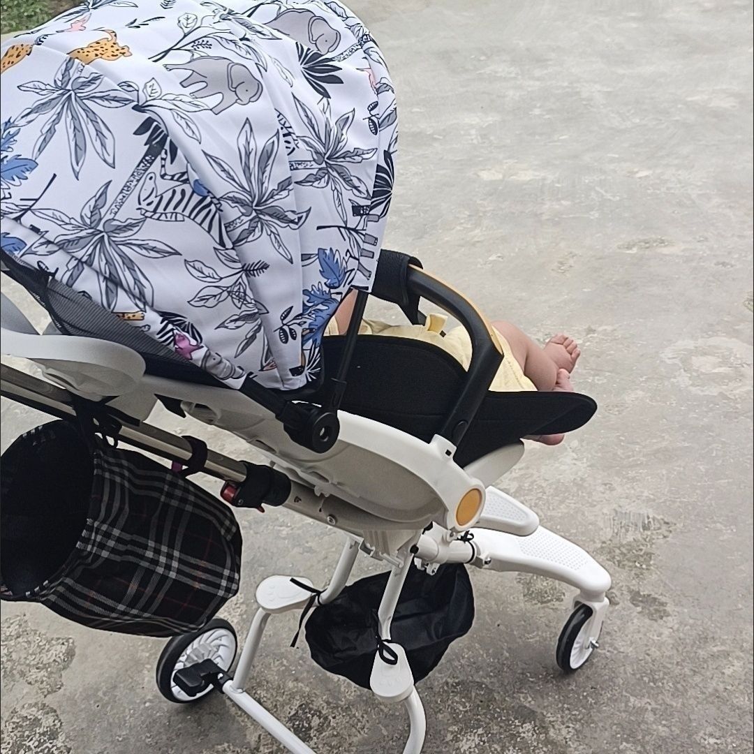 溜娃神器轻便可折叠儿童双向遛娃手推车宝宝高景观婴儿推车带娃车