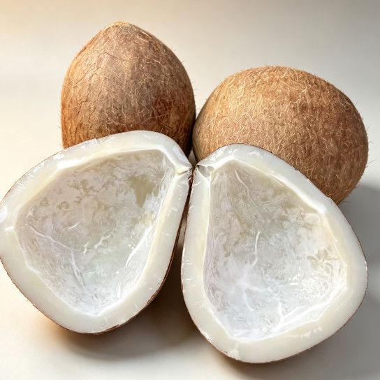 海椰皇干椰子整个新鲜椰肉切条煲汤500g当季带皮大椰皇