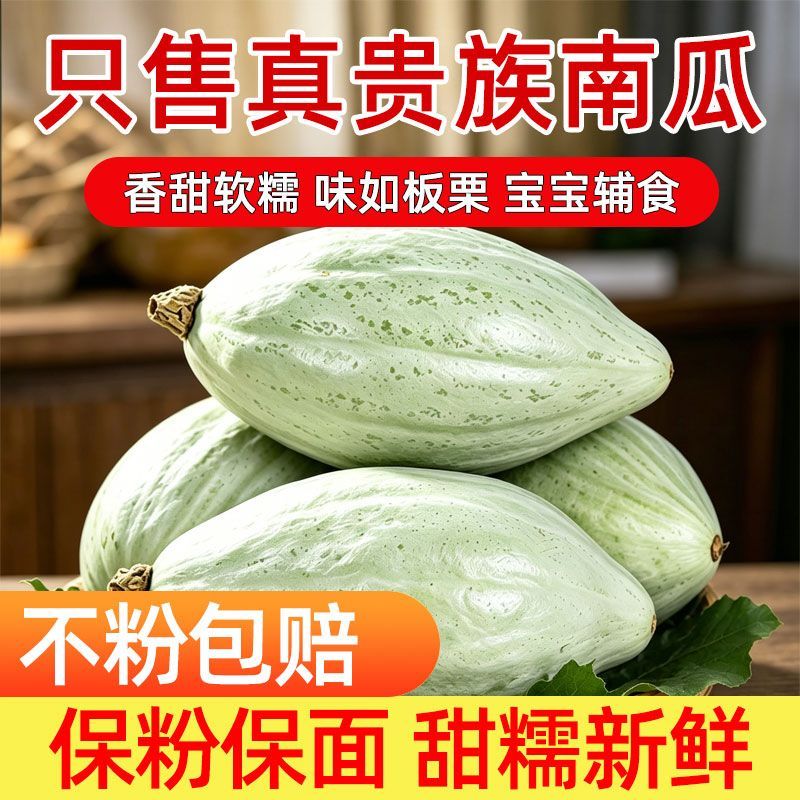 正宗新疆贵族南瓜新鲜金丝贝贝板栗沙漠宝宝银栗辅食香甜直发甜糯