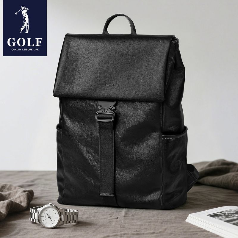 【GOLF】2026夏季新款商务通勤双肩包男简约休闲大容量电脑背包防泼水