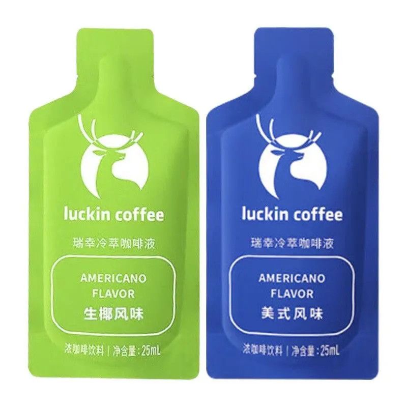 瑞幸冷萃咖啡液25ml*30袋美式咖啡生椰速溶手冲散装黑咖独立装