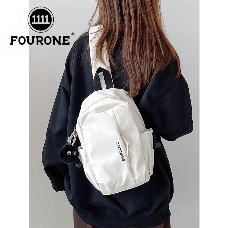 【FOUR ONE】户外运动骑行胸包新款简约百搭单肩包大容量通勤斜挎包