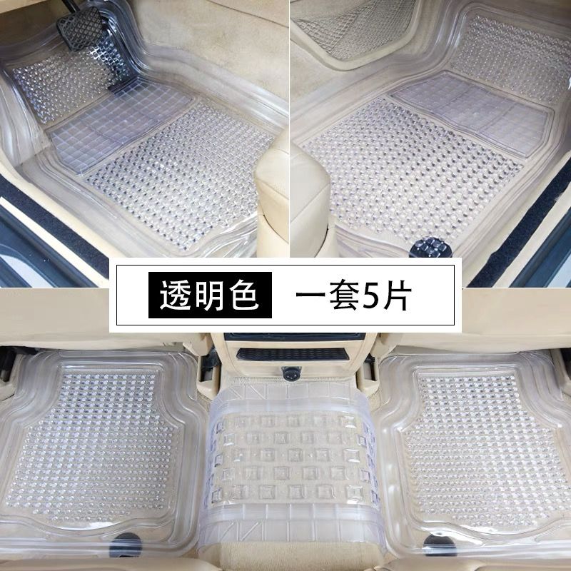 防水防滑单片车垫子硅胶汽车脚垫汽车橡胶脚垫防滑通用加厚环保