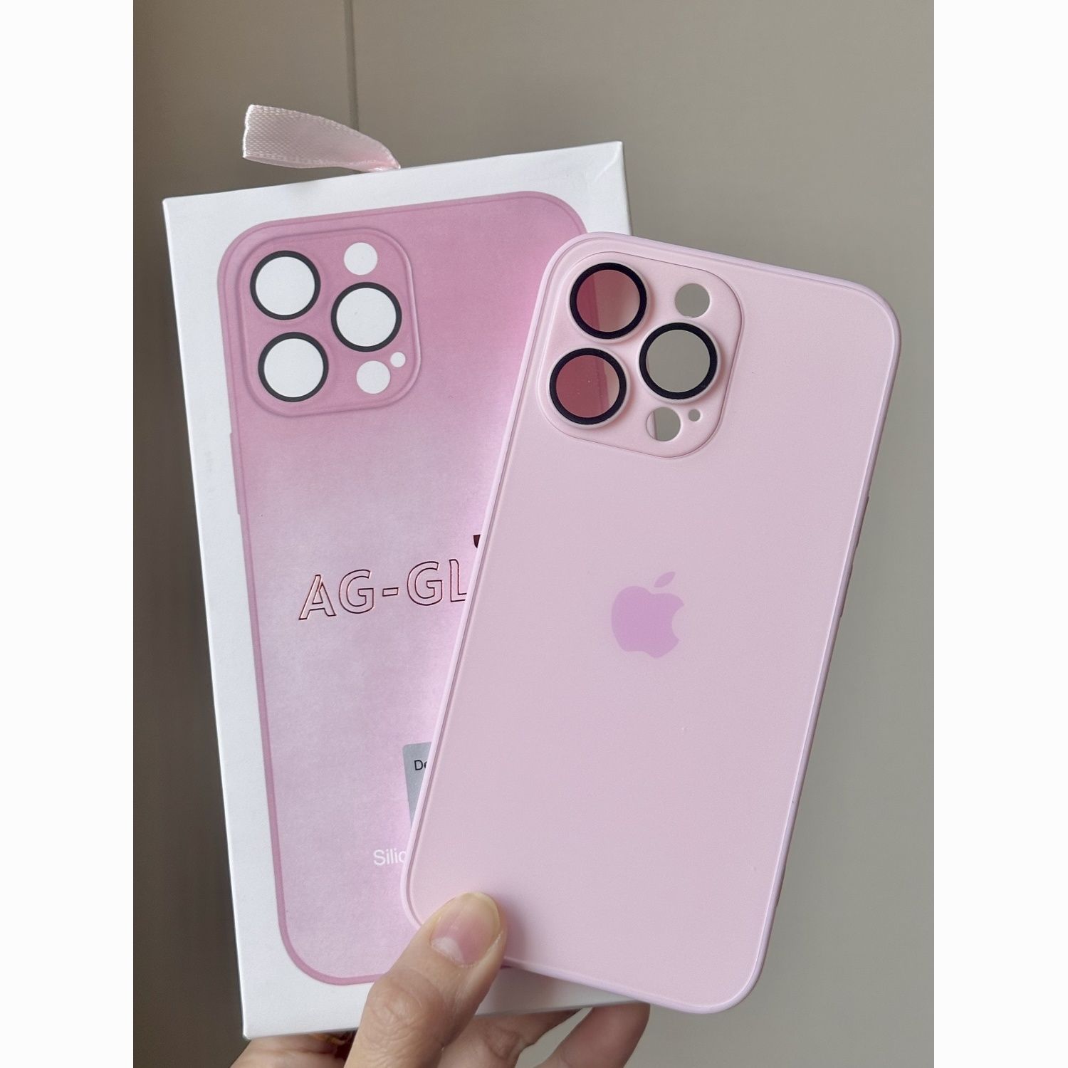 【玻璃壳易碎】磨砂玻璃苹果iPhone11 12 13带镜头膜高品质手机壳