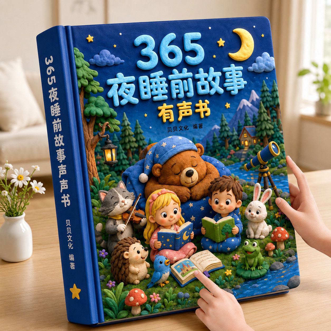 会说话的睡前故事发声书儿童反霸欺凌绘本儿歌故事早教伴读故事书