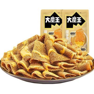 【盐津铺子】大魔王素毛肚散称500g六必居麻酱魔芋爽办公室解馋小零食