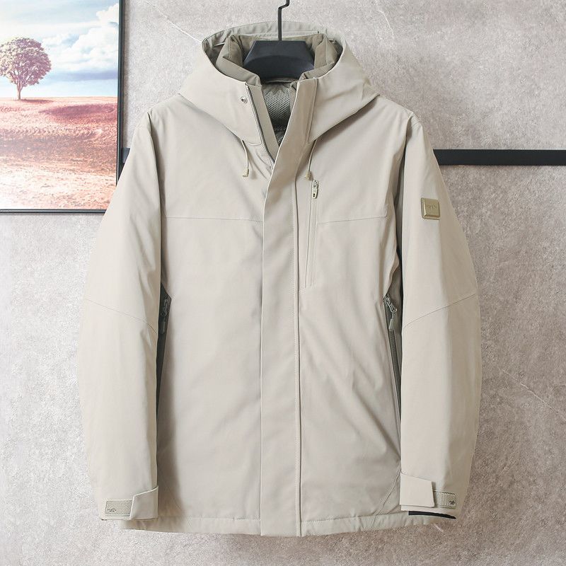 反季特惠!品牌撤柜男装羽绒服男款冬季保暖外套款防风不显臃肿