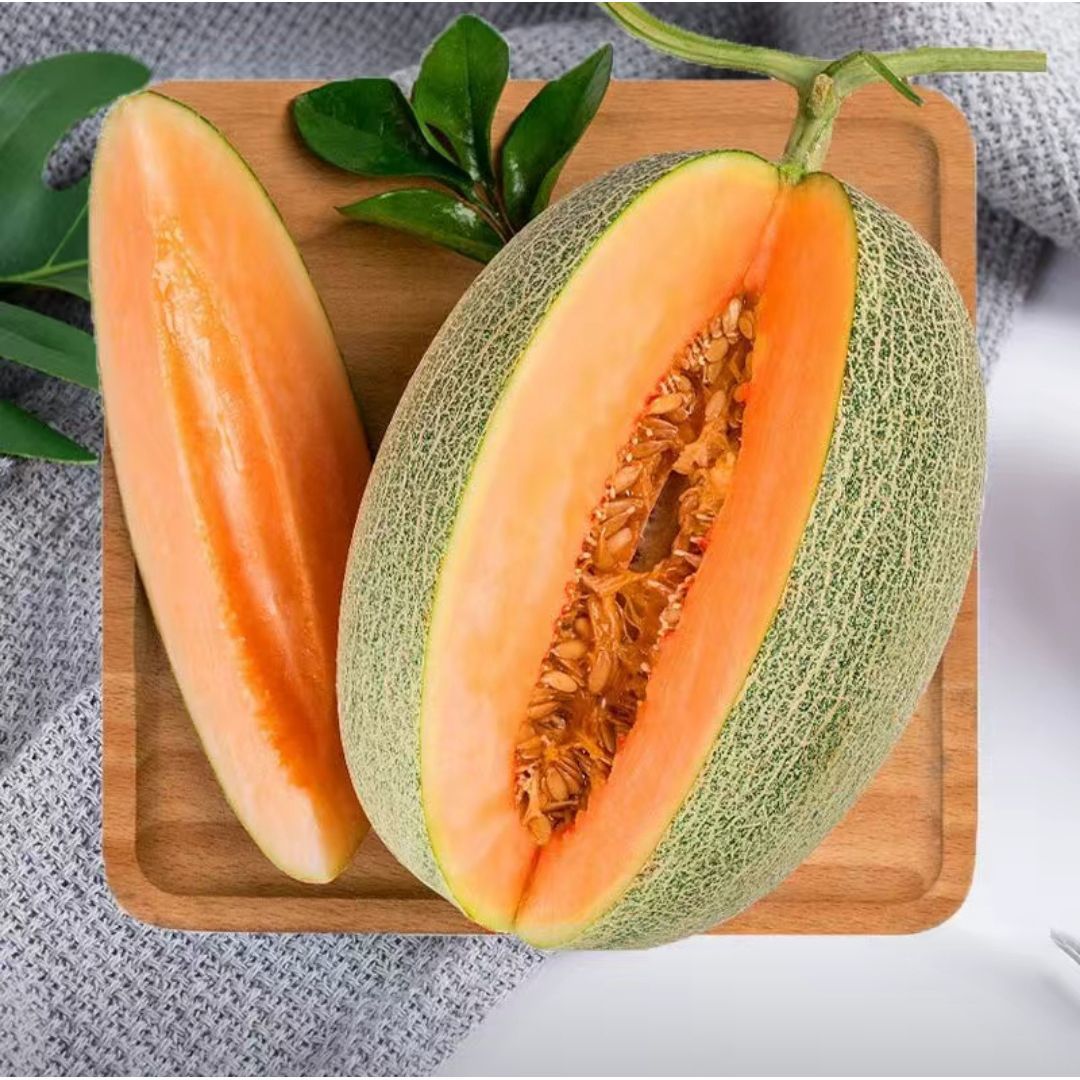 瓜州哈密瓜甜蜜多汁哈密瓜西州蜜新鲜水果玫珑瓜西州蜜瓜小蜜25号