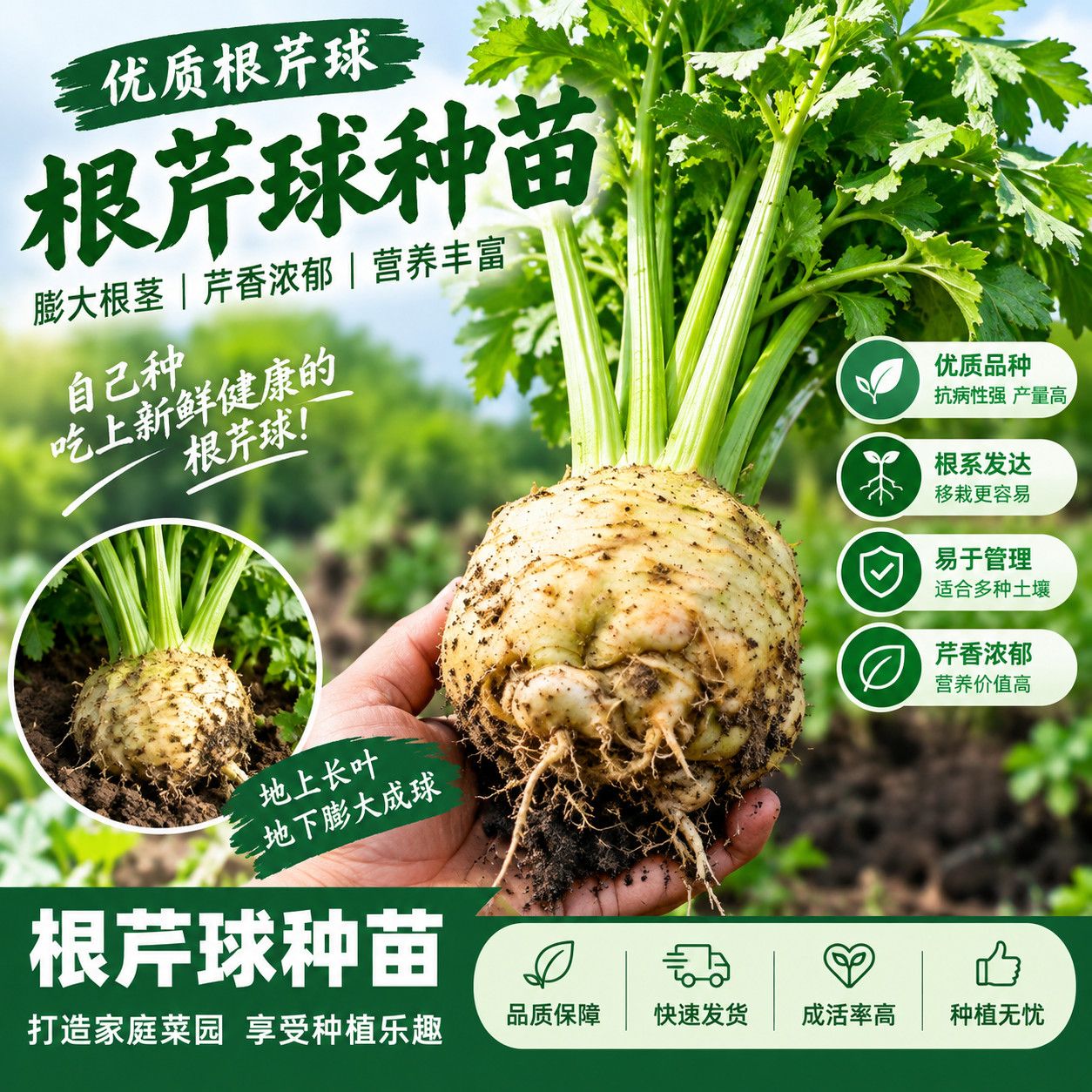 新鲜根芹菜地中海根芹球 特色根茎蔬菜新鲜芹菜家庭可种芹菜