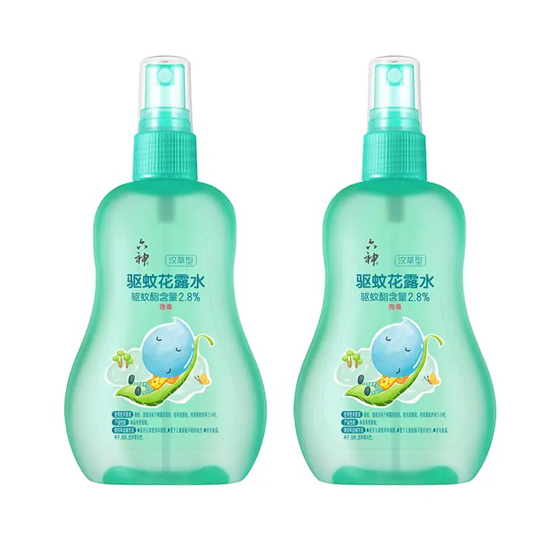 六神汉草花露水驱蚊喷雾舒缓防蚊防叮儿童蚊不叮驱蚊液