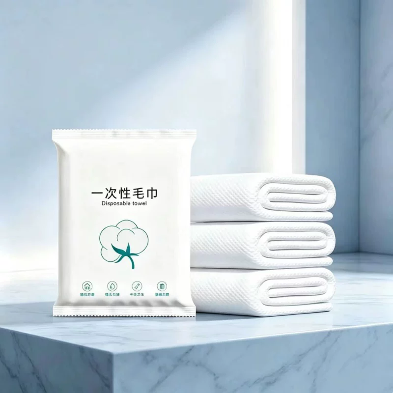 一次性毛巾旅行独立装纯棉免洗便携酒店同款洗脸巾民宿宾馆毛巾