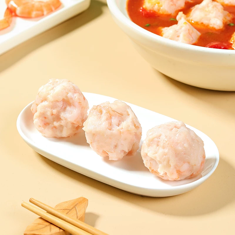 顺丰上门安井大颗粒虾滑10袋虾肉饱满早餐虾饼煮汤火锅食材囤货用