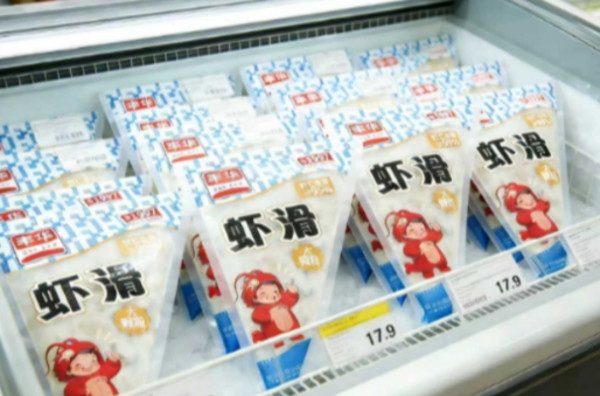 【丰华】新鲜虾滑100克*5袋