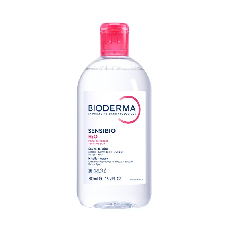 【自营】Bioderma/贝德玛洁肤液500ml敏感肌卸妆脸眼唇卸妆水