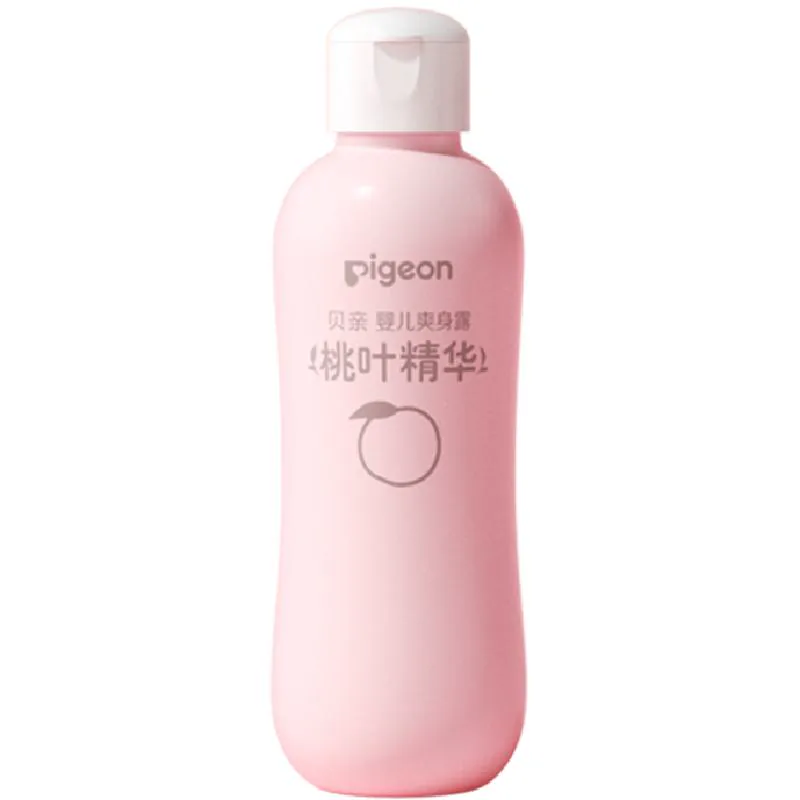 Pigeon贝亲新生婴儿桃叶水爽身露桃子水宝宝秋冬补水保湿润肤露
