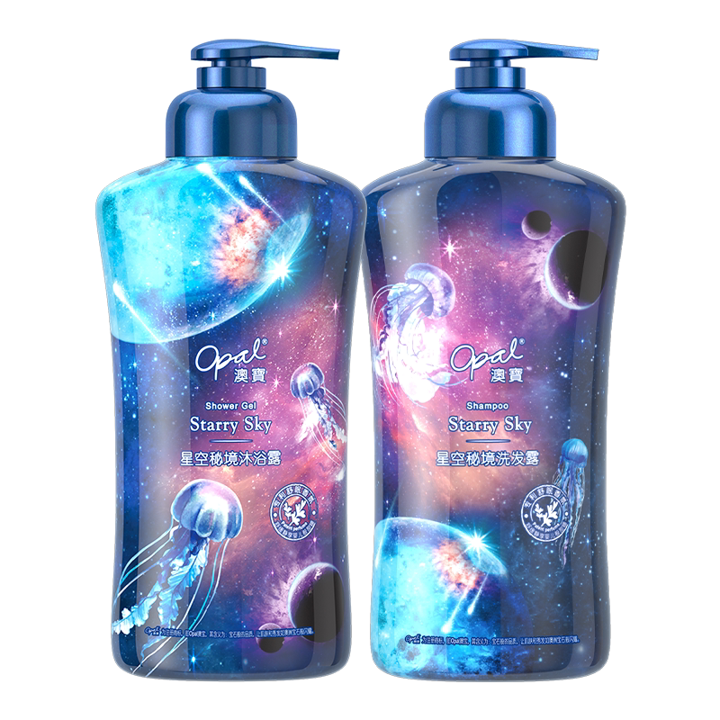 [好价]澳宝星空秘境沐浴300ml露氨基酸薰衣草香氛保湿补水洗发露