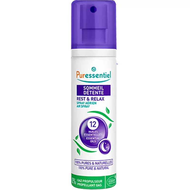 Puressentiel璞医香舒缓睡眠喷雾薰衣草舒压香薰法国枕头喷雾