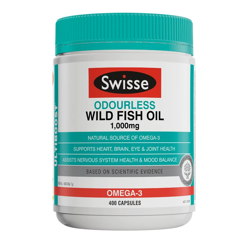 Swisse斯维诗高浓度深海鱼油胶囊omega3成人护心脑眼呵护健康直播