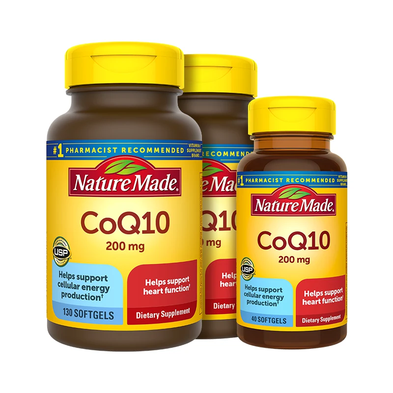 【抢先付定】NatureMade天维美辅酶q10心脏官方旗舰店正品coq10
